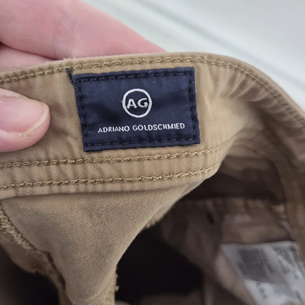 AG Adriano Goldschmied Pants Mens‎ 30 x 34 Tellis Modern Slim Lightweight Chino